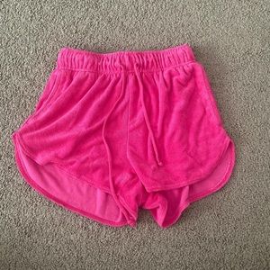 Terrycloth sweatshorts